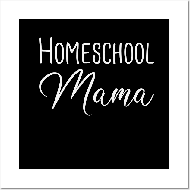 Home School Mom Wall Art by SKHR-M STORE